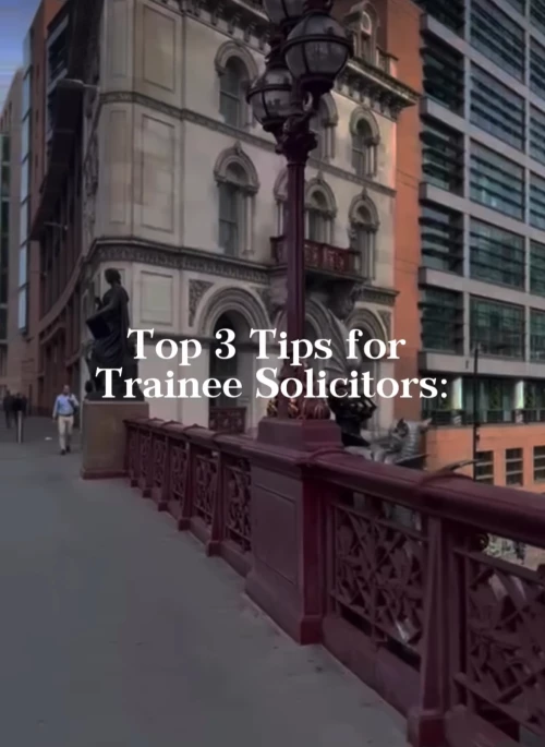 ⚖️ Ace your journey with these tips! #TraineeSolicitorTips #LegalJourney