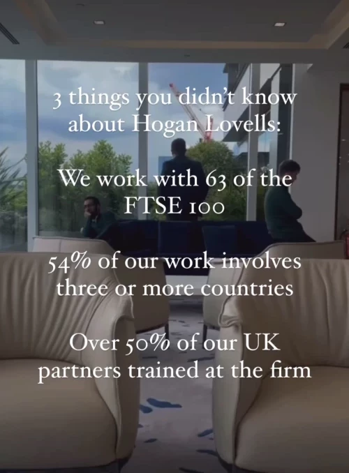 Did you know these facts about the firm? #HoganLovells #DefinedByDifference #DidYouKnow